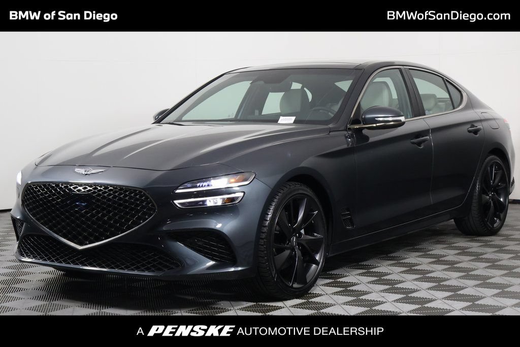 Used 2023 Genesis G70 2.0T w/ Sport Prestige Package RWD video 1