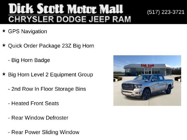 Certified 2022 RAM 1500 Big Horn AWD/4WD image 19