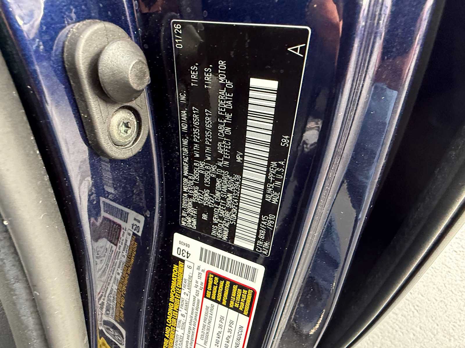 Certified 2026 Toyota Sienna LE AWD/4WD image 34