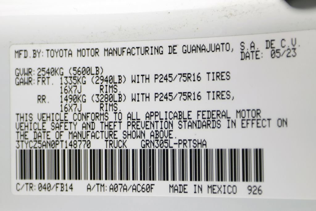 Used 2023 Toyota Tacoma SR AWD/4WD image 50
