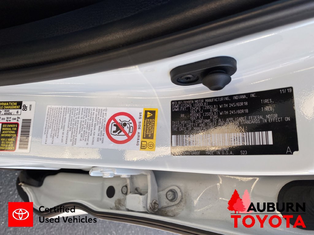 Certified 2019 Toyota Highlander XLE w/ Carpet Mat Package (TMS) AWD/4WD image 26