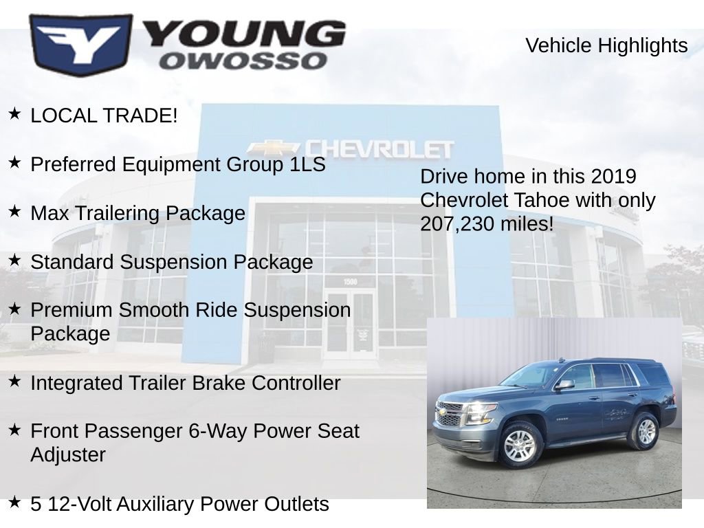 Used 2019 Chevrolet Tahoe LS w/ Max Trailering Package image 7