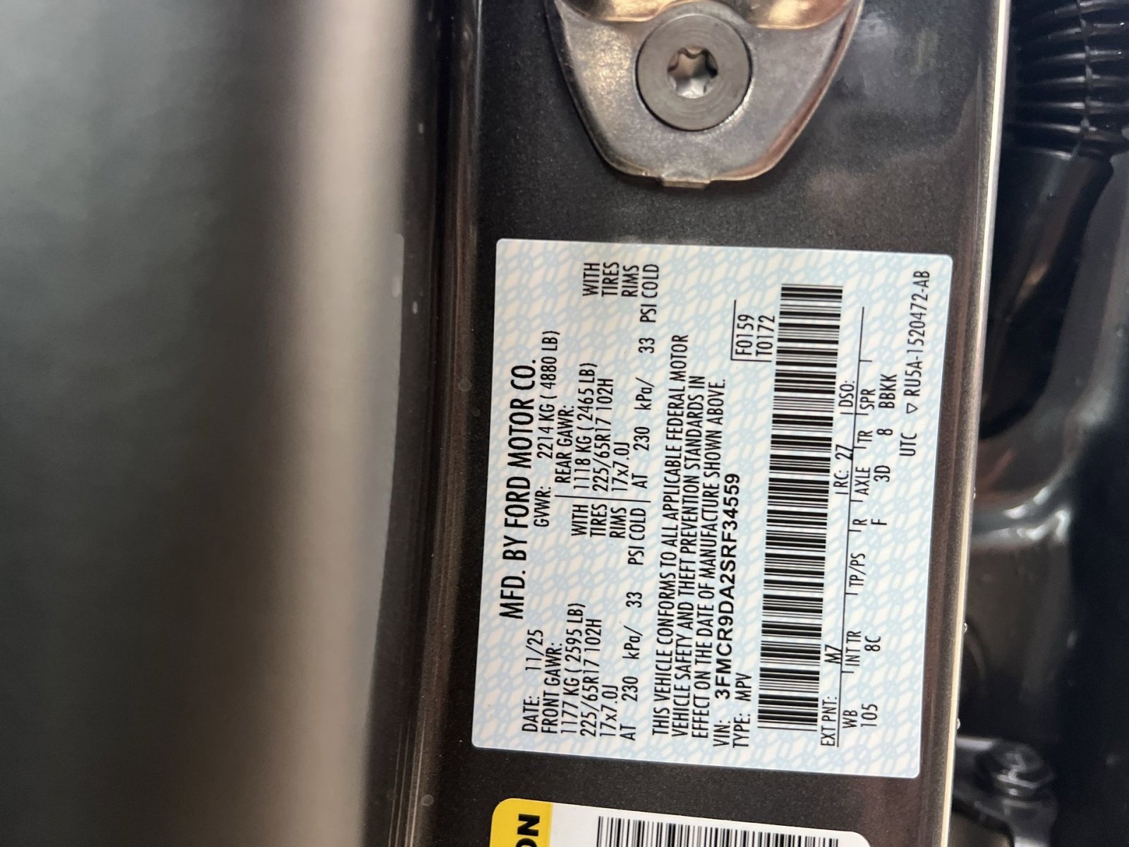 New 2025 Ford Bronco Sport Badlands w/ Badlands Tech Package image 29