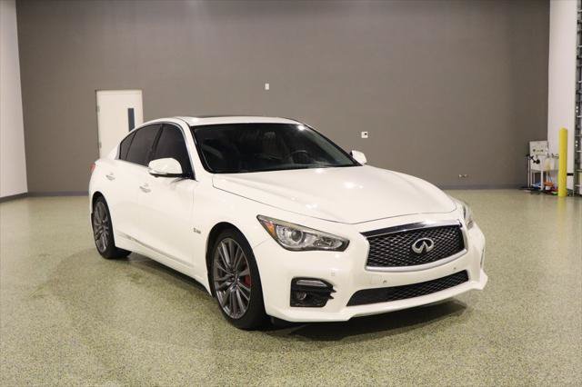 Used 2017 INFINITI Q50 Red Sport 400 RWD image 1