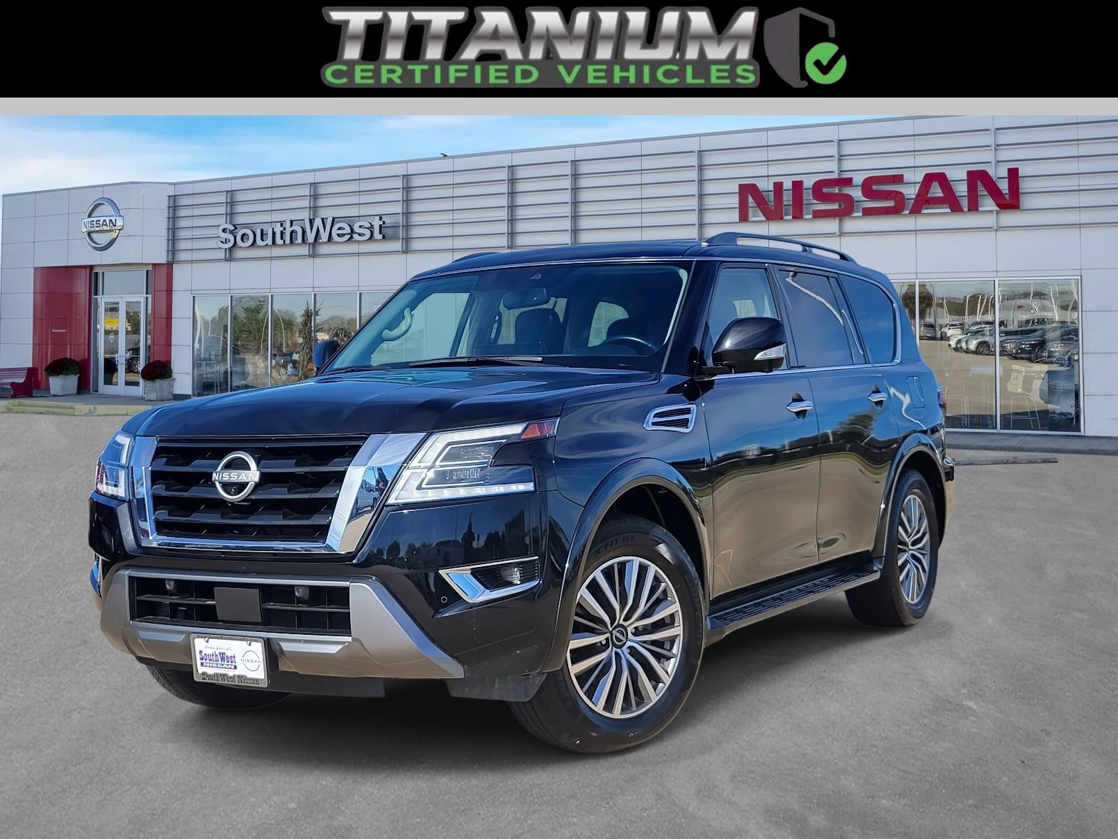 Certified 2023 Nissan Armada SL w/ Captain's Chairs Package