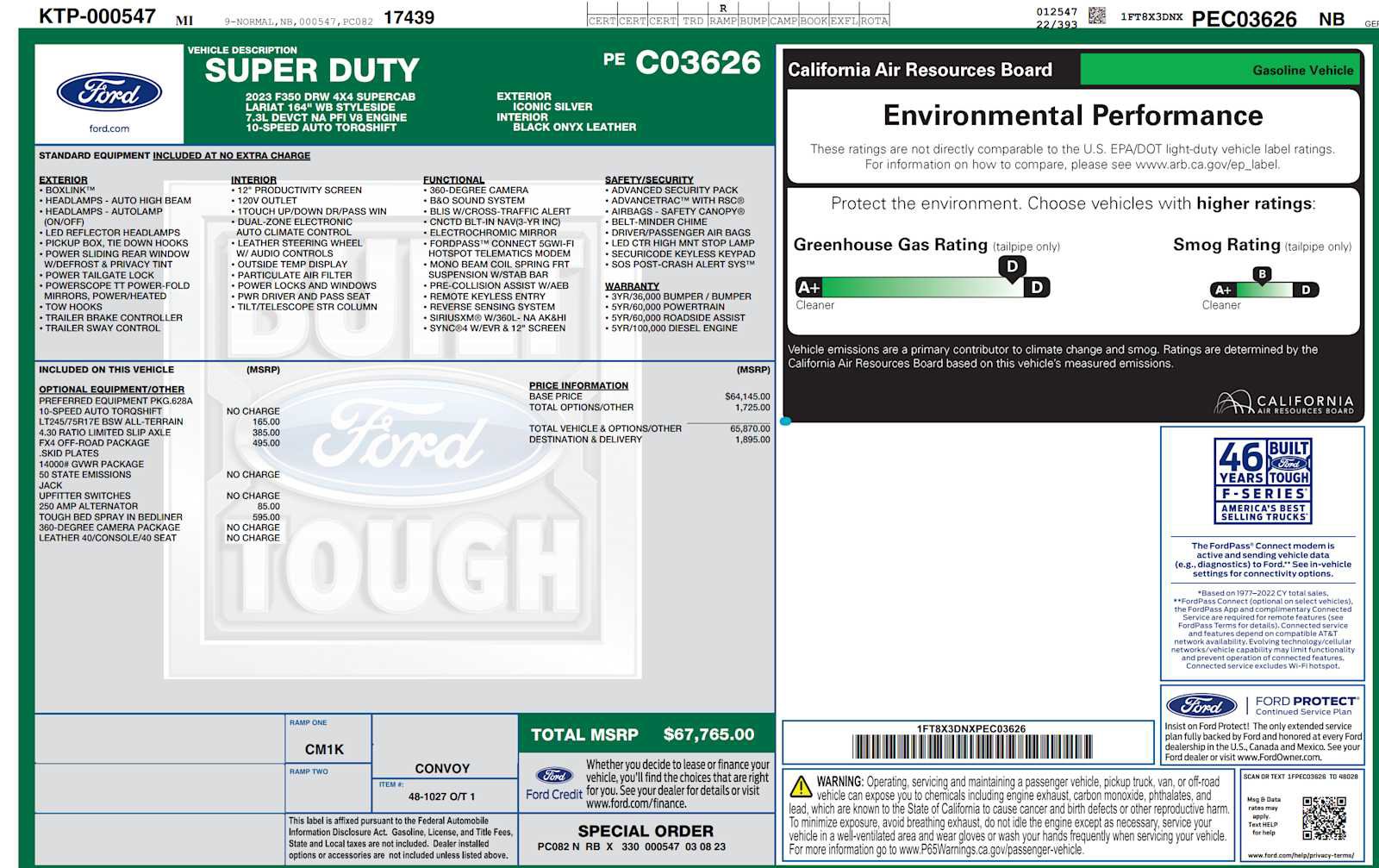 Used 2023 Ford F350 Lariat w/ FX4 Off-Road Package image 11