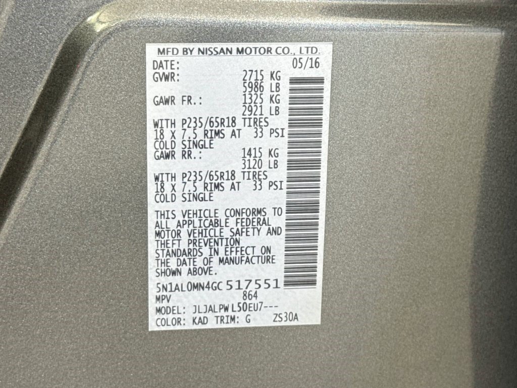 Used 2016 INFINITI QX60 FWD image 39