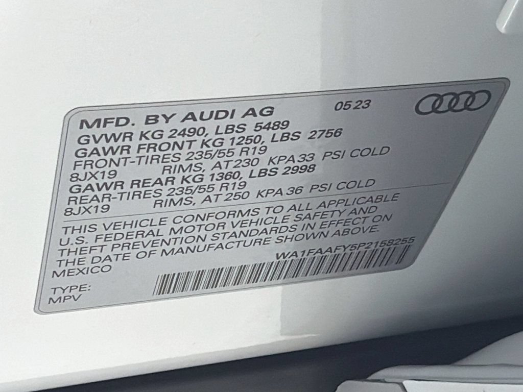 Used 2023 Audi Q5 2.0T Prestige w/ Prestige Package AWD/4WD image 34