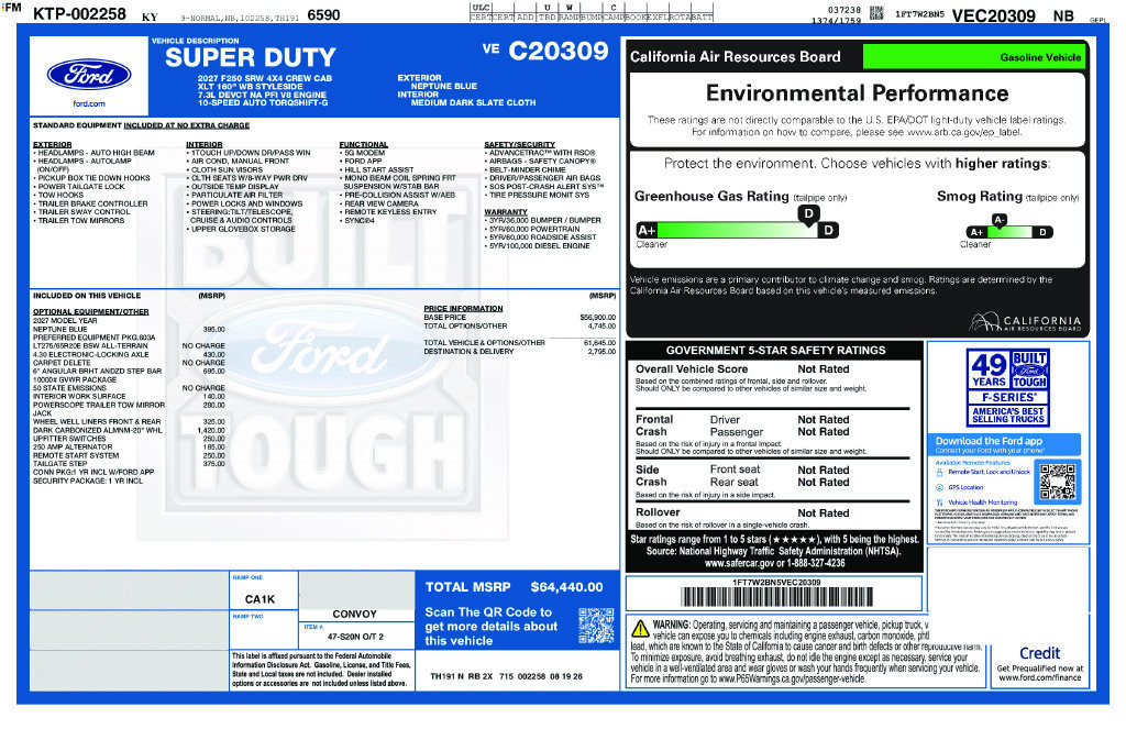 New 2027 Ford F250 XLT AWD/4WD image 22