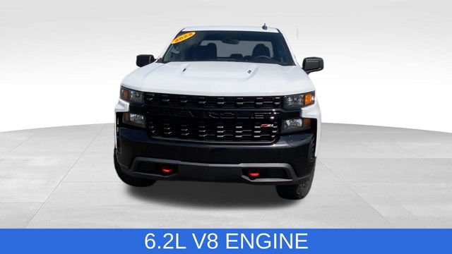 Certified 2022 Chevrolet Silverado 1500 Custom Trail Boss w/ LPO, Dark Essentials Package AWD/4WD video 3