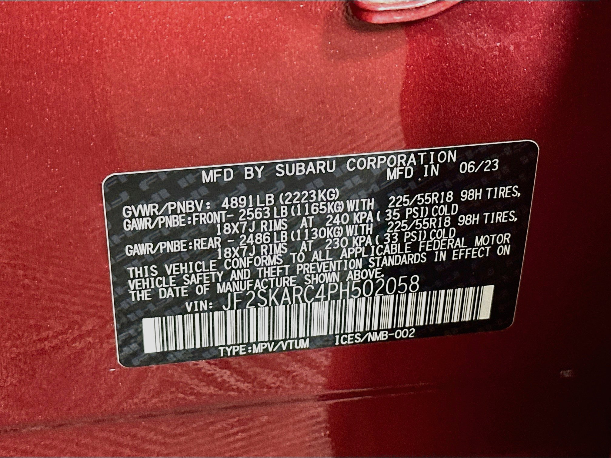 Used 2023 Subaru Forester Touring AWD/4WD image 33