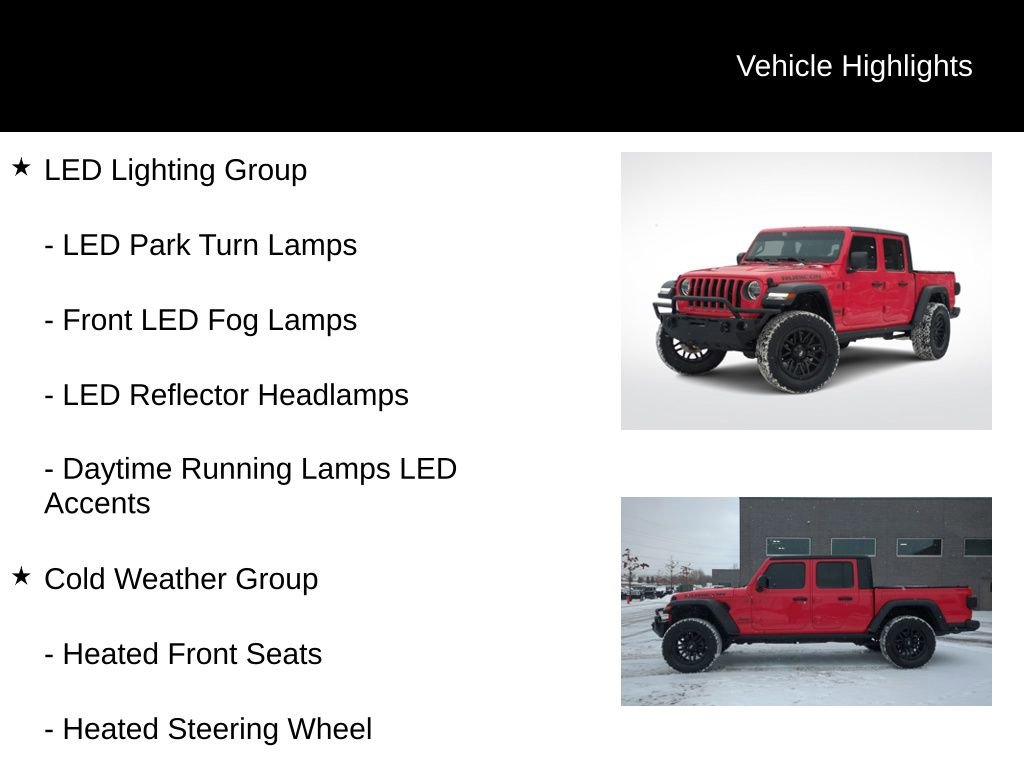 Used 2020 Jeep Gladiator Rubicon w/ Dual Top Group image 11