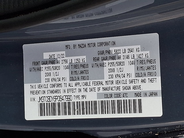Certified 2023 MAZDA CX-9 Carbon Edition image 26