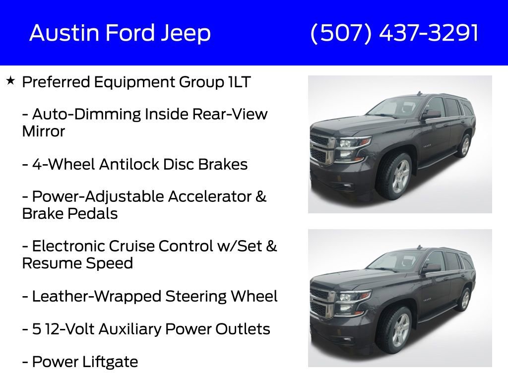 Used 2016 Chevrolet Tahoe LT w/ Luxury Package image 8