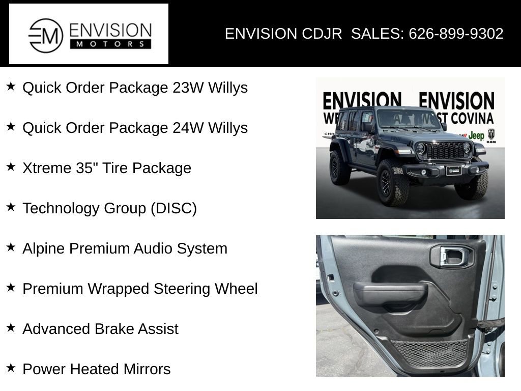 Used 2025 Jeep Wrangler Willys image 34