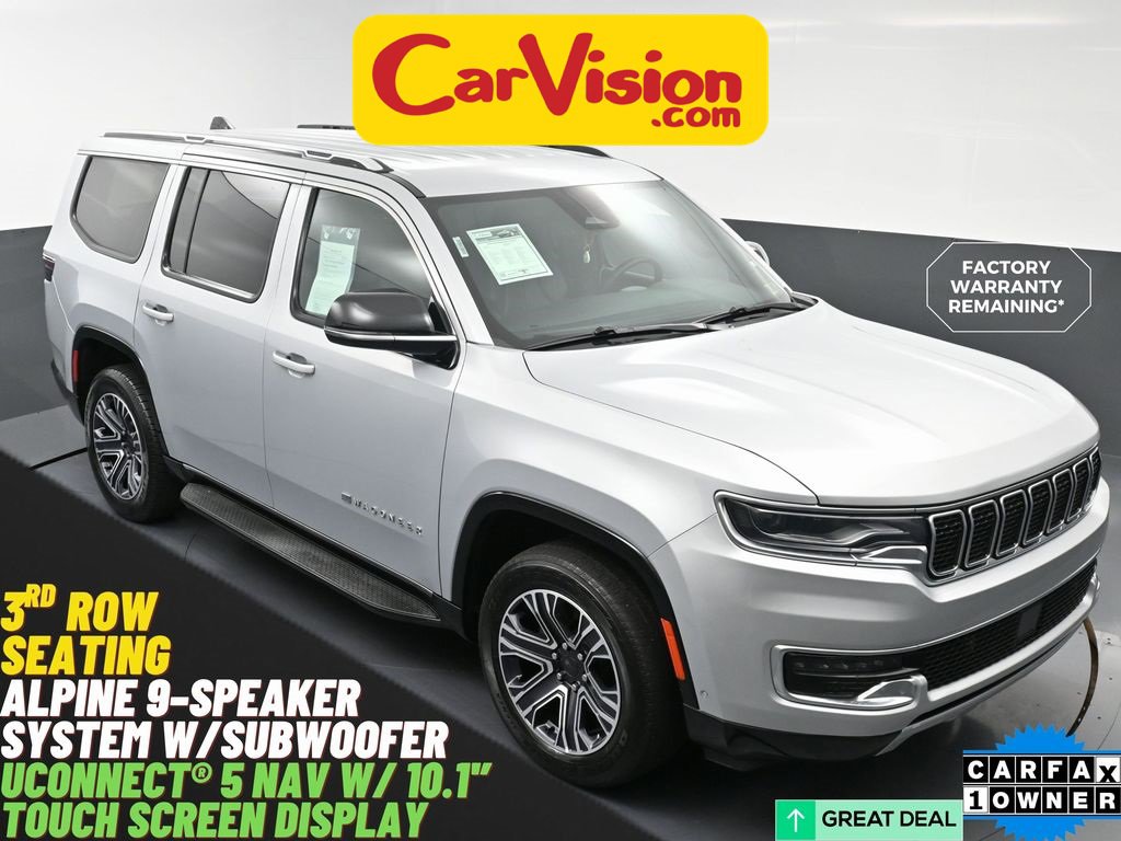 Used 2024 Jeep Wagoneer Series II w/ Flexible Seating Group