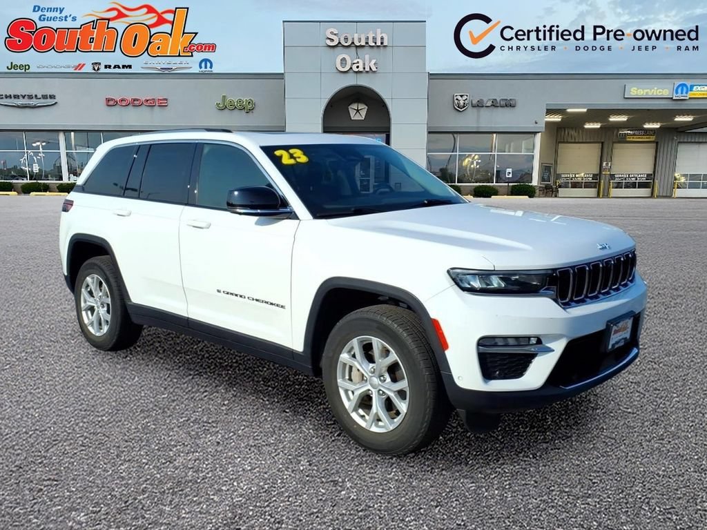 Certified 2023 Jeep Grand Cherokee Limited w/ Luxury Tech Group II