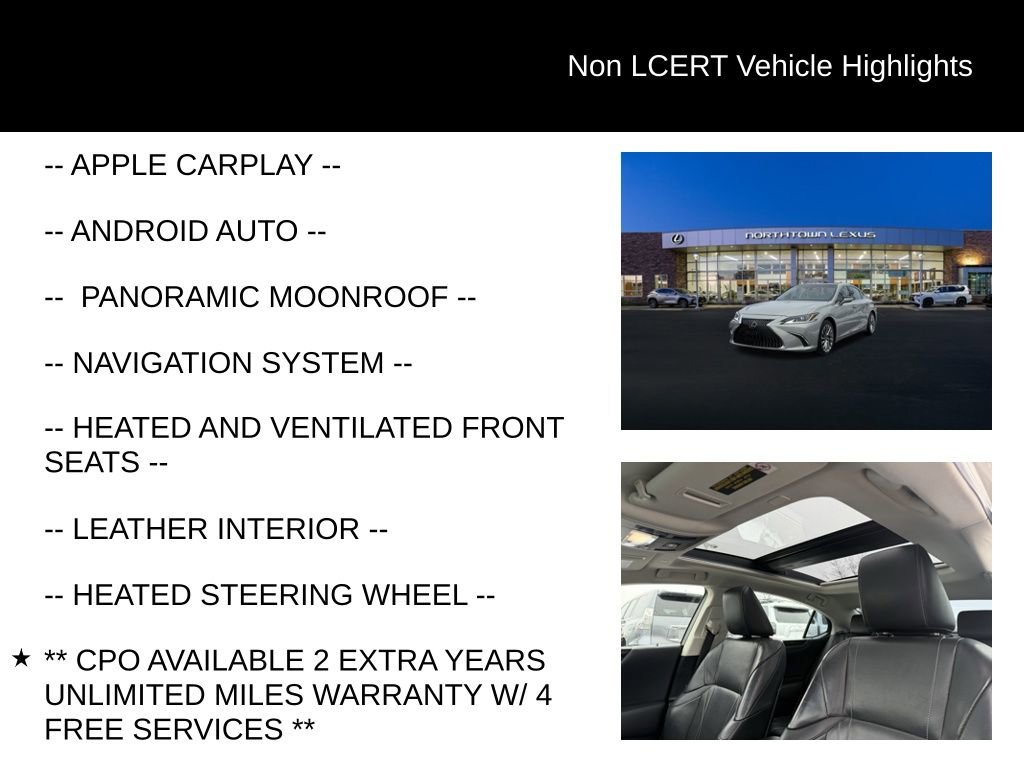 Used 2019 Lexus ES 350 Luxury w/ Accessory Package image 28