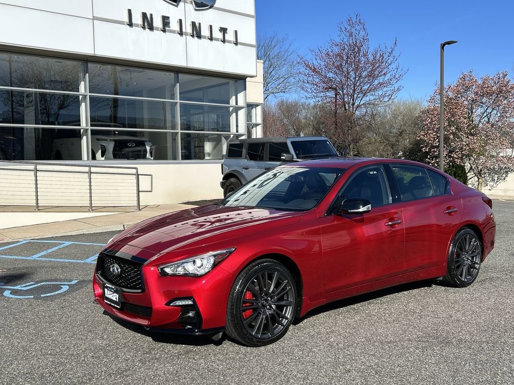 Certified 2023 INFINITI Q50 Red Sport 400 image 1