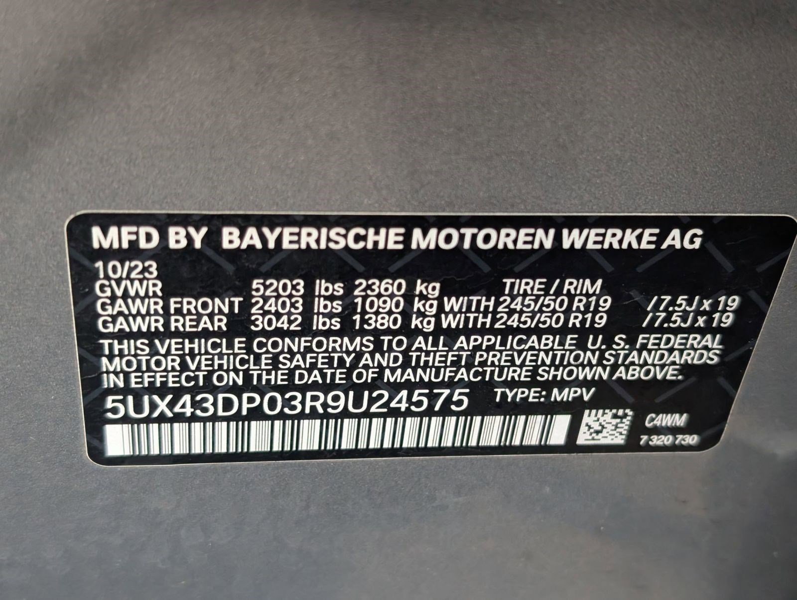 Used 2024 BMW X3 sDrive30i image 22