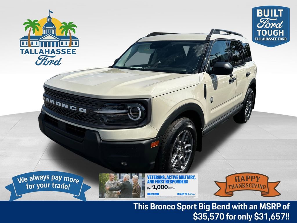 New 2025 Ford Bronco Sport Big Bend w/ Convenience Package