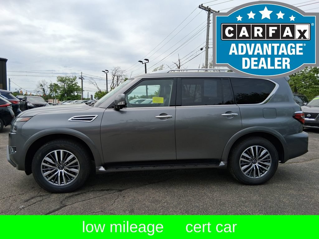 Certified 2024 Nissan Armada SL w/ Captain's Chairs Package AWD/4WD image 9