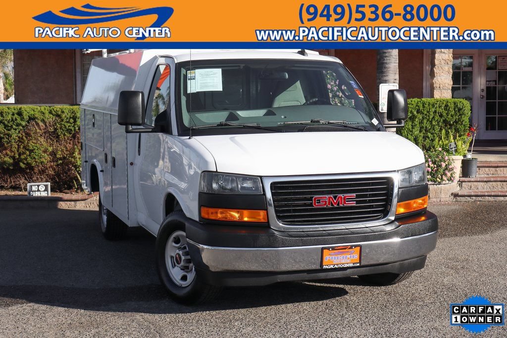 Used 2021 GMC Savana 3500 w/ Power Convenience Package RWD image 1