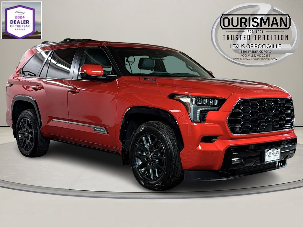 Used 2025 Toyota Sequoia Platinum image 1