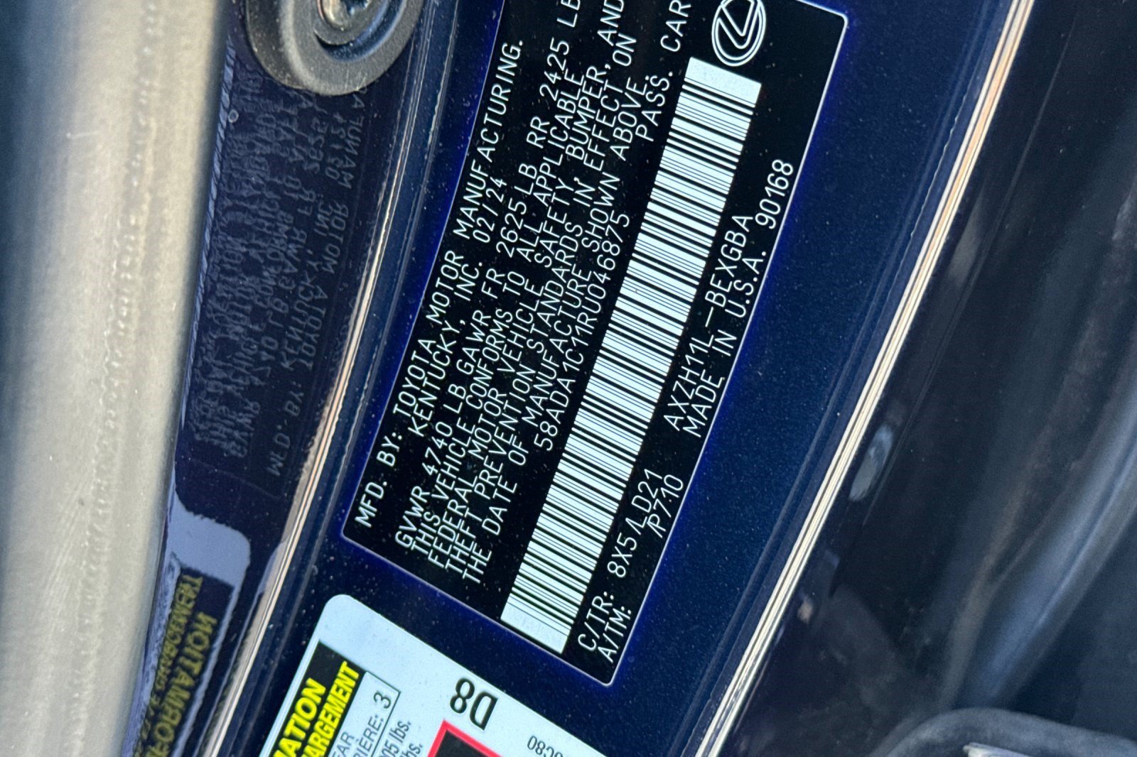 Certified 2024 Lexus ES 300h w/ Premium Package FWD image 39