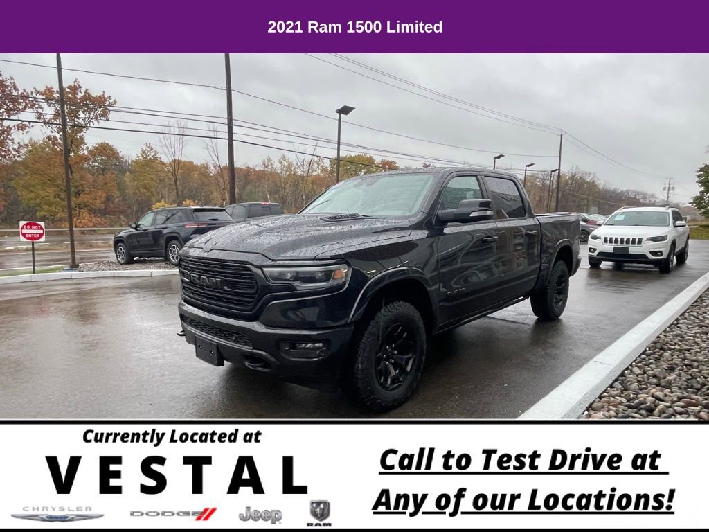 Used 2021 RAM 1500 Limited w/ Night Edition image 2