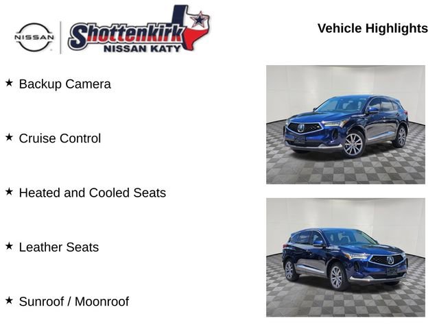 Used 2023 Acura RDX w/ Technology Package FWD image 12