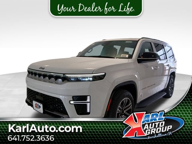 New 2026 Jeep Grand Wagoneer 4WD w/ HD Trailer Tow Package