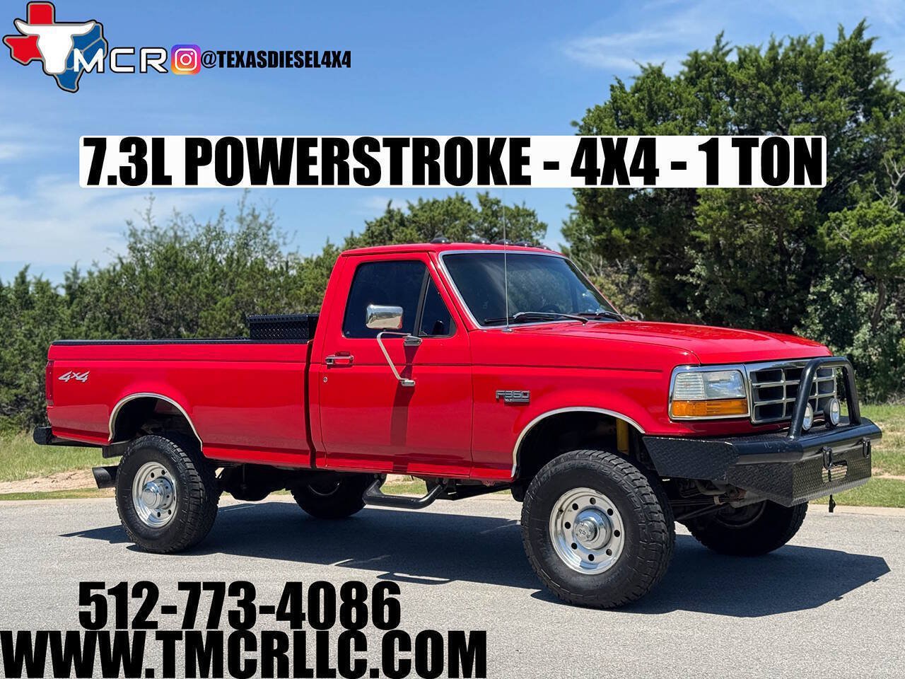 Used 1997 Ford F350 4x4 Regular Cab