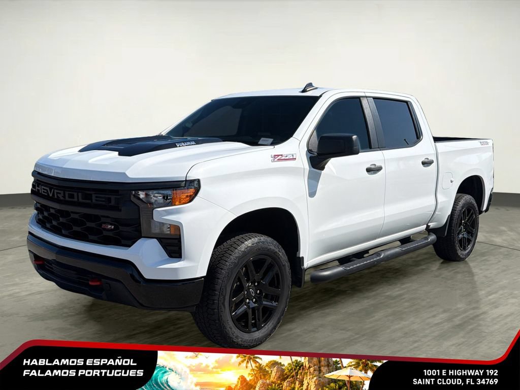 Used 2025 Chevrolet Silverado 1500 Custom Trail Boss AWD/4WD image 2