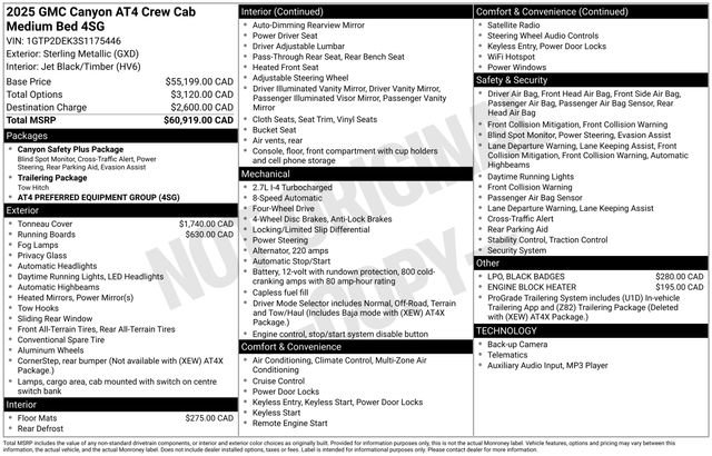 Used 2025 GMC Canyon AT4 image 20