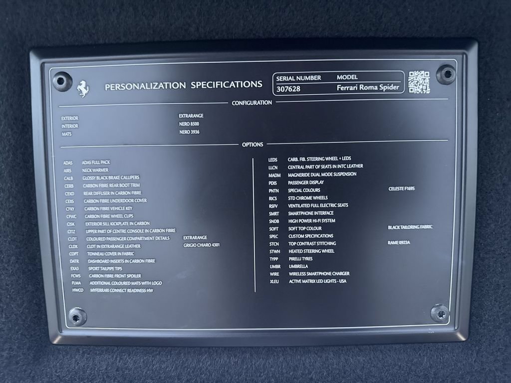 Certified 2024 Ferrari Roma Spider RWD image 27