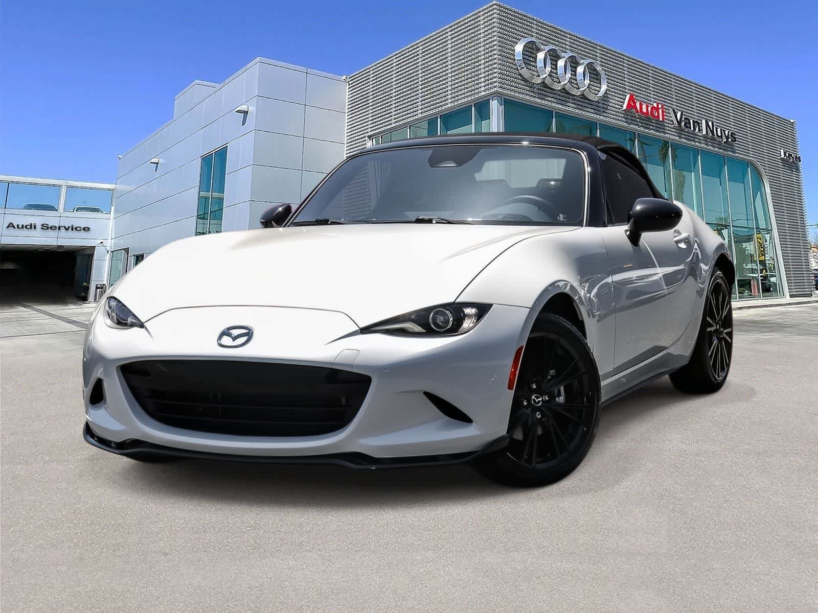 Used 2024 MAZDA MX-5 Miata Club w/ Interior Package RWD image 1