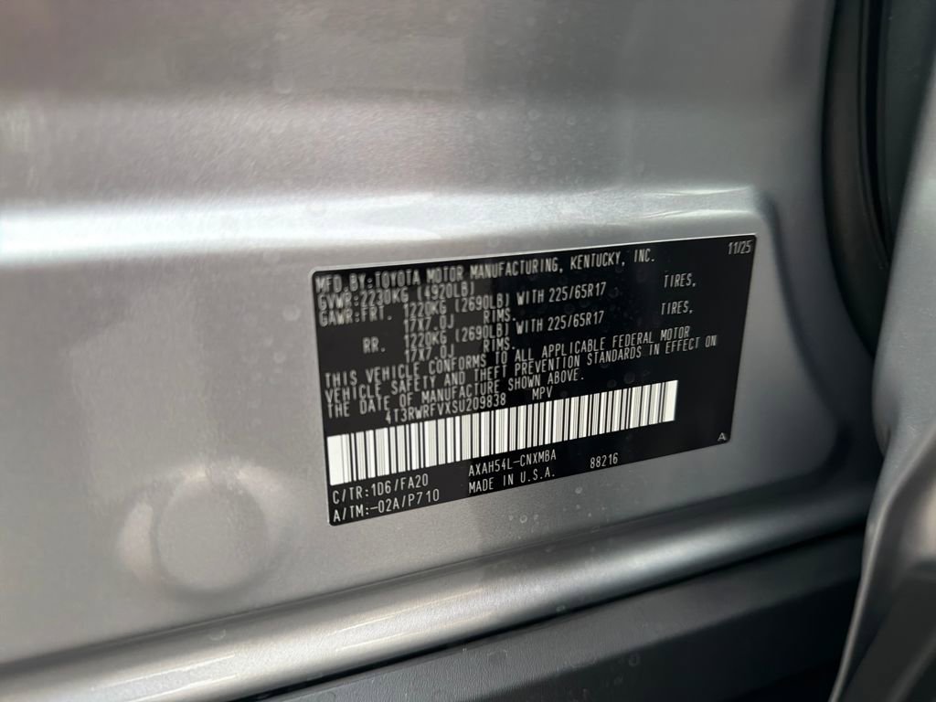 New 2025 Toyota RAV4 XLE image 25