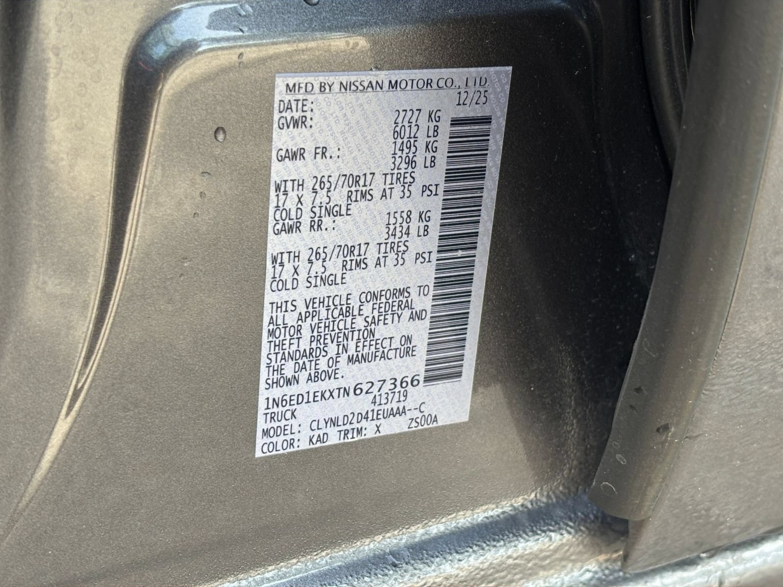 Used 2026 Nissan Frontier PRO-4X AWD/4WD image 24
