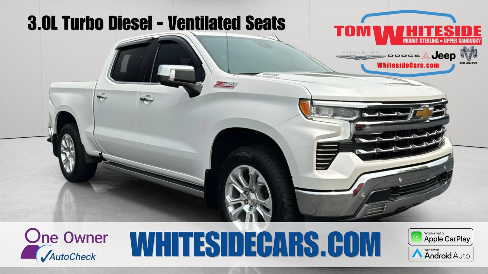 Used 2025 Chevrolet Silverado 1500 LTZ w/ Z71 Off-Road Package