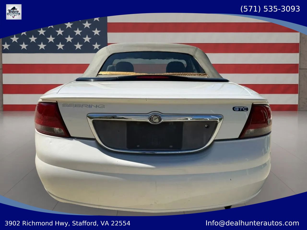 Used 2004 Chrysler Sebring GTC FWD image 8