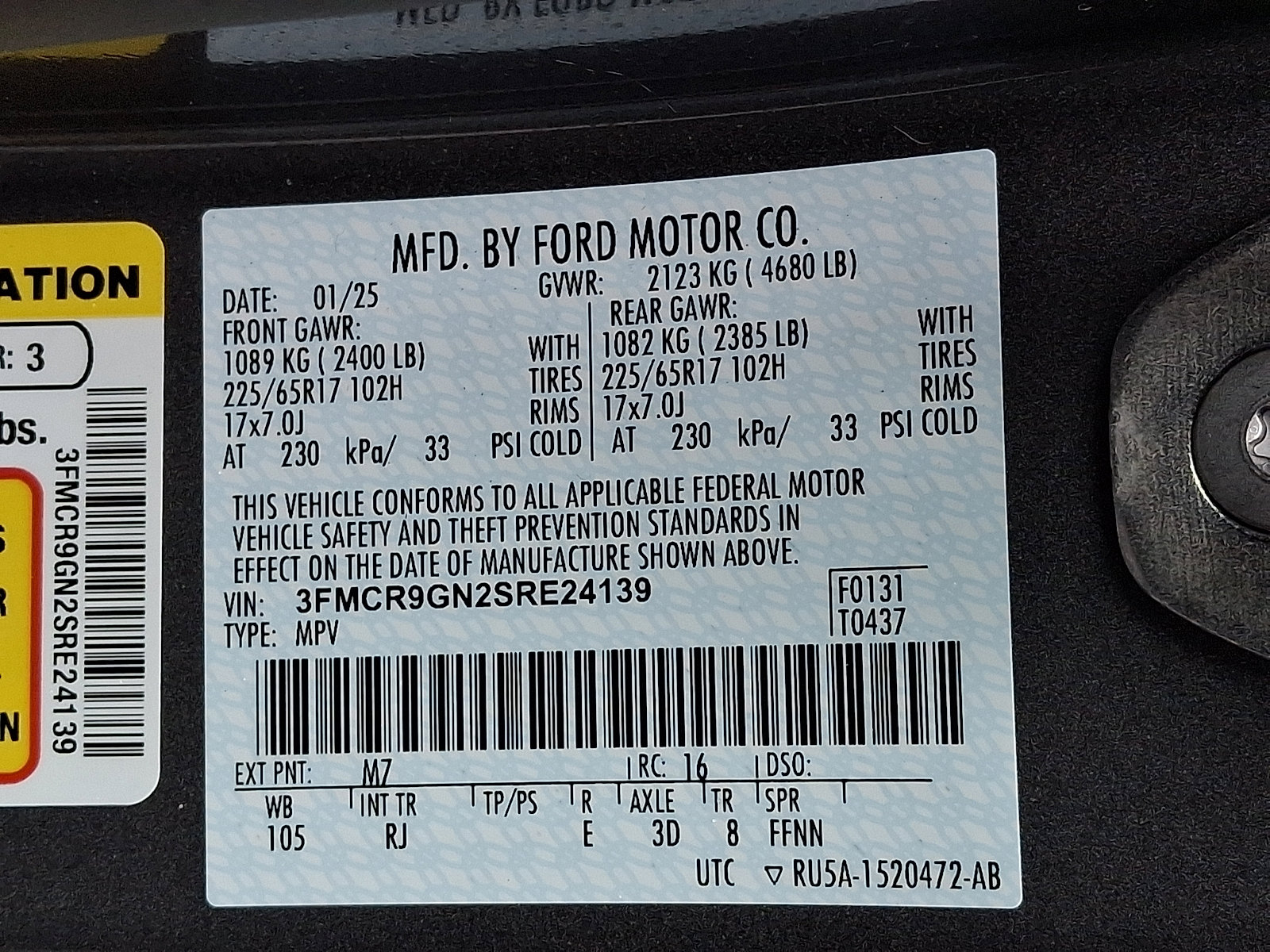 Used 2025 Ford Bronco Sport Heritage w/ Convenience Package image 26