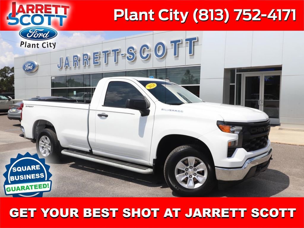 Used 2024 Chevrolet Silverado 1500 W/T w/ WT Fleet Convenience Package image 1