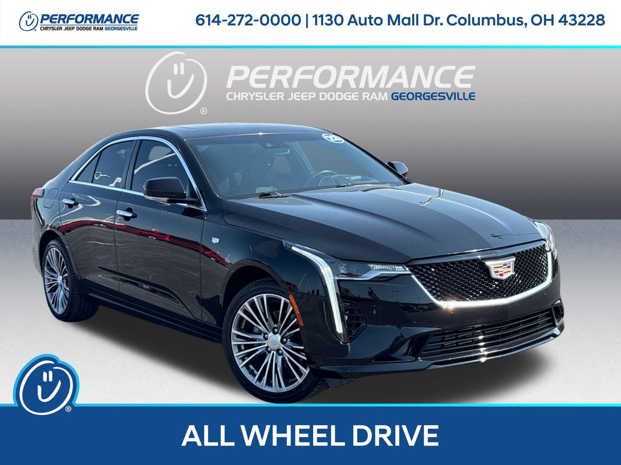 Used 2023 Cadillac CT4 Premium Luxury AWD/4WD video 1