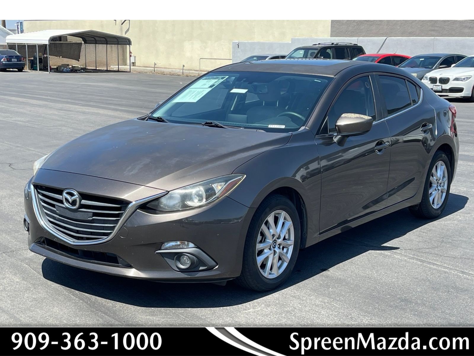 Used 2016 MAZDA MAZDA3 i Touring w/ Popular Equipment Package FWD image 1