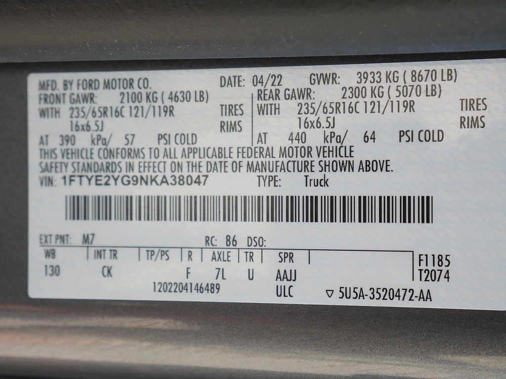Used 2022 Ford Transit 150 Low Roof AWD image 68