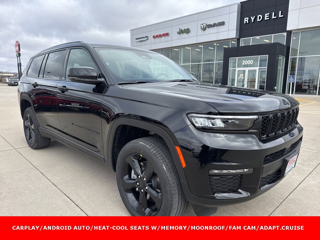 New 2025 Jeep Grand Cherokee L Limited w/ Black Appearance Package