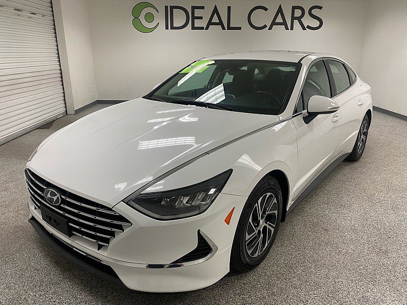 Used 2022 Hyundai Sonata Blue image 1