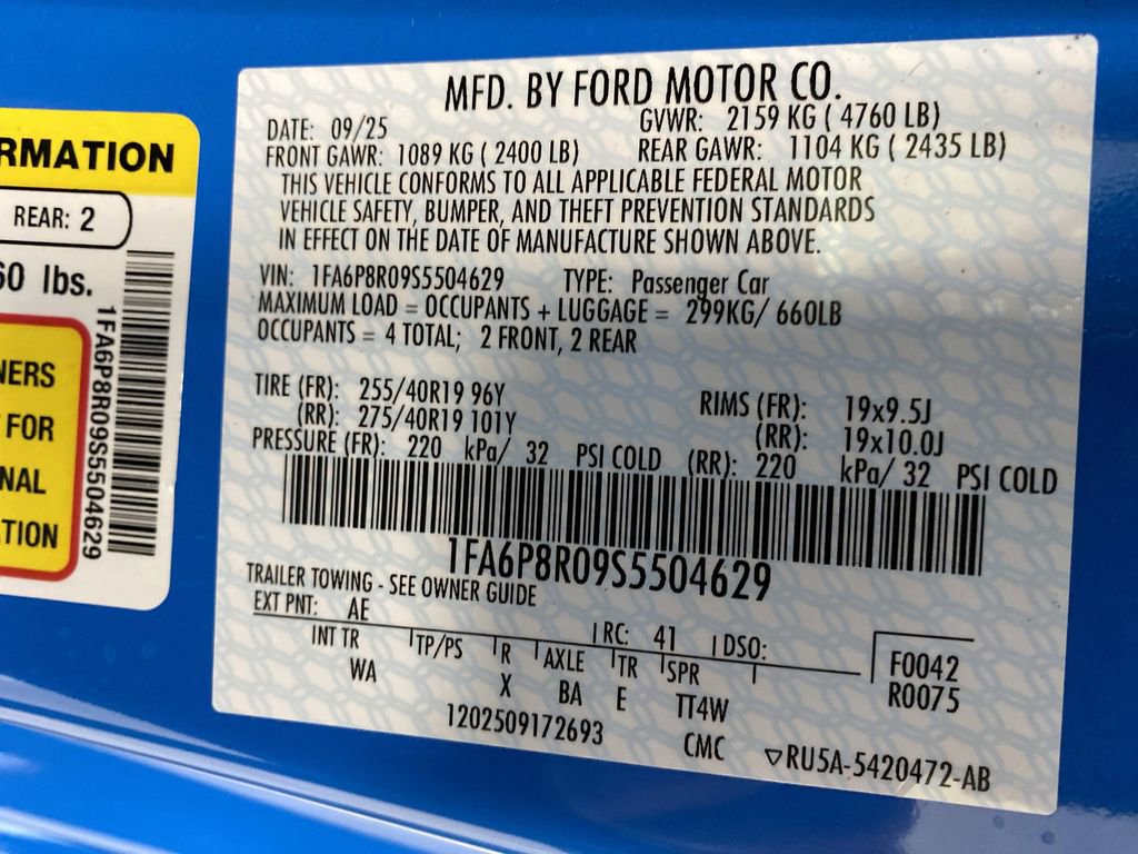 New 2025 Ford Mustang Dark Horse image 53