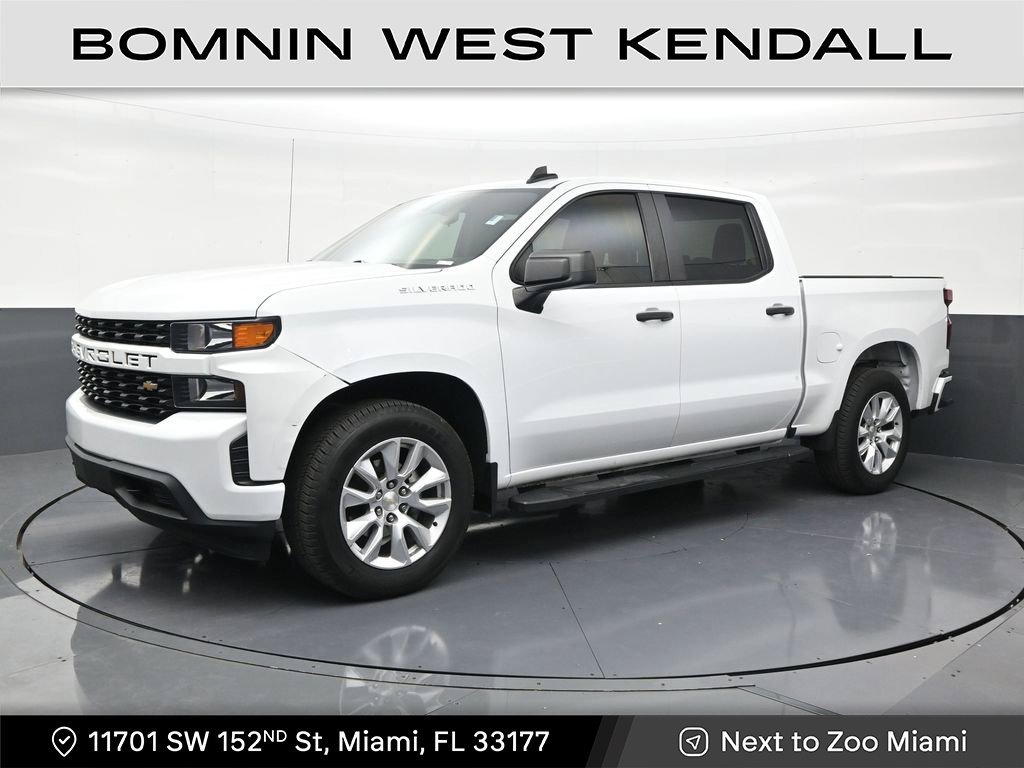 Used 2022 Chevrolet Silverado 1500 Custom RWD image 1